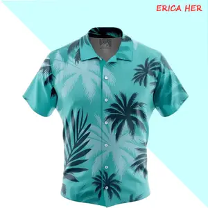 Tommy Vercetti GTA Vice City Cosplay Button Up Hawaiian Shirt