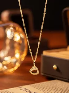 New Sparkling Zircon Heart Pendant Necklace, Elegant Fashion Jewelry for Women, Perfect Gift for Valentine's Day/birthday, Heart Shaped Pendant