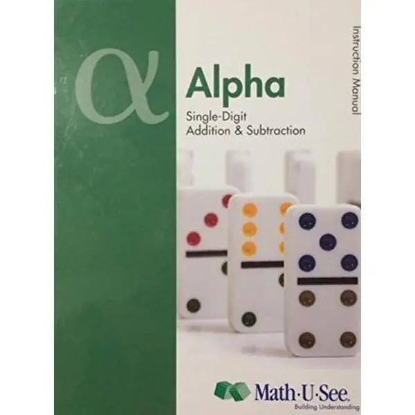 USED Book - MathUSee Alpha Instruction Pack by Steve Demme (Hardcover) - english