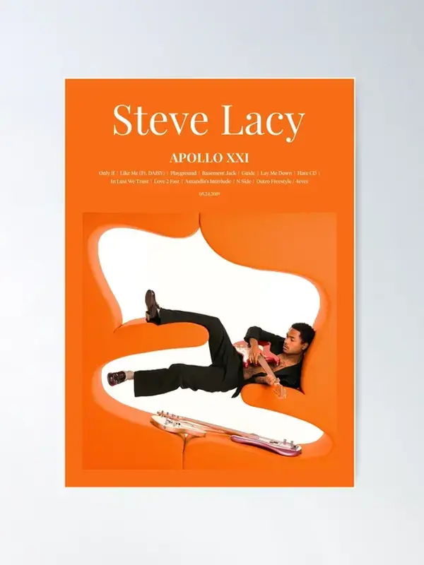 Steve Lacy - Apollo XXI (2019) Music Album Cover Poster Print Poster