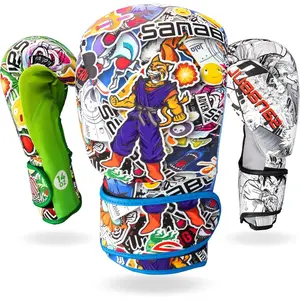 Sticker Bomb Adult Boxing Gloves