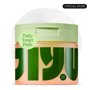 Jiyu Korean Skincare Anti-Aging, Dark Spot & Wrinkle Minimizing Toner Pads with Snail Mucin, Centella Asiatica, Niacinamide, Peptide Complex - 100 ct.