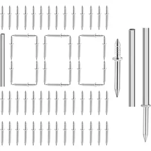 1000pcs Double Headed Skirting Nails,Seamless Nails  Baseboard,Wood & Solid Wood Trim,No Mark Nails  Repair Wooden Items