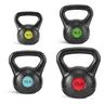 「HomeGym」Non-Slip Kettlebell Set for Home & Outdoor Workouts, 30/45/50 LBS Options, HDPE Shell Protects Floors, Ergonomic Wide Handle, Strength Training Gear