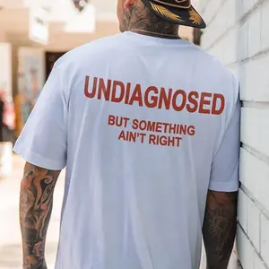 Undiagnosed But Something Ain't Right Printed Men's T-Shirt