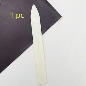 1 Unit Multi-Functional Imitation Cow Bone Tool - Perfect For Paper Art, Origami, Card Making, Leatherette Work And Book Binding, Ideal For Home And School Crafting