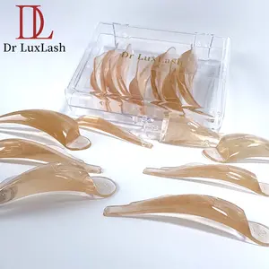 4 Pairs of Eyelash Perm Pads Set, High-Quality Lash Lift Kit for 3D Eyelash Curler and Eyelash Extensions Suitable for long eyelashes Eyelash Lifting Rod, Makeup and Beauty Tools, Makeup Tools, Reusable Eyelash Stamping Hair Pad