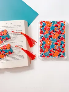 Wildflower Bloom Kindle Case  and/or Bookmark [Combined Listing] – Floral E-Reader Cover