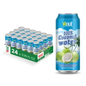 Vinut 100% Coconut Water（ Pack of 6） 500ml Bottles Hydration Refreshment Drink