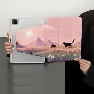 Case for ipad,360° Rotating Protective Case Cover Casing Protection compatible with ipad 10th generation,for iPad Air(M2)/for iPad Pro(M4)/air4/5/6/pro10.5/2022/2021/2024/12.9/mini7/2019/,air m3/a16 2025,Ipad Accessories