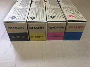 Genuine Sharp MX-5500N,MX-6200N,MX-7000N MX-70NT CMYK Toners