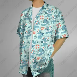 Poppolio PKM Hawaiian Shirt | Cool Summer Anime Vibes for Men & Fans