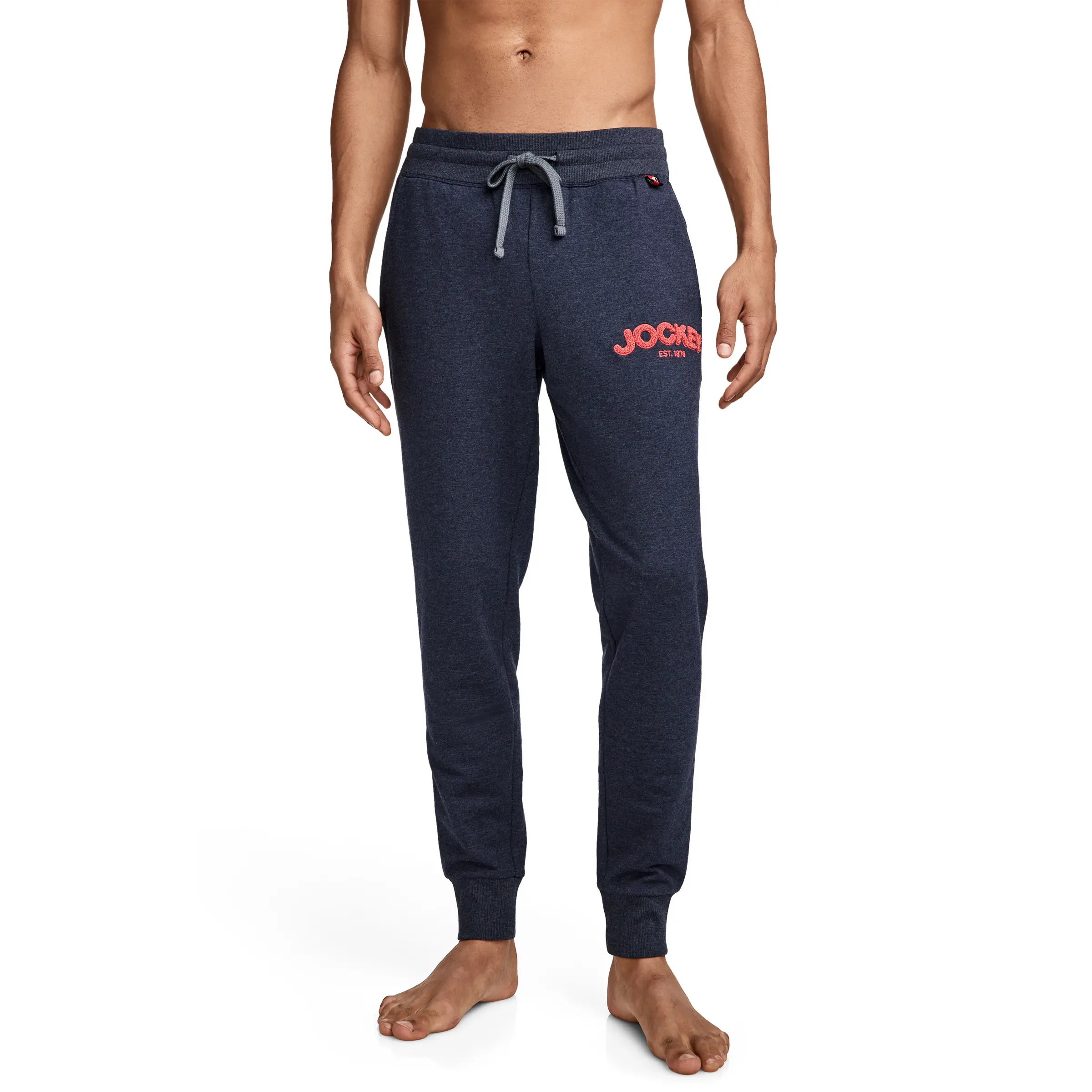 Jockey Men's Lightweight Cotton Blend Fleece Jogger