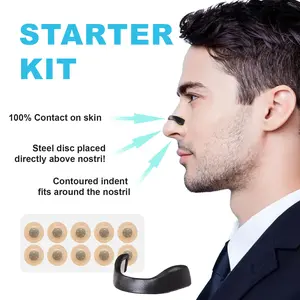 Nasal Dilator Strips for Better Breathing During Sleep Exercise and Sports Relieves Nasal Congestion Reduces Snoring Improves Oxygen Flow and Enhances Athletic Performance
