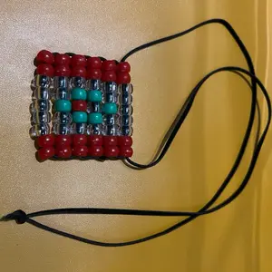 Flag Bead Lanyard