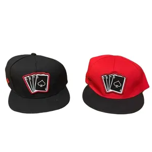 Flat Bill Aces & Cattle Cartel Logo Hat