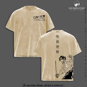 Yuta Okkotsu Jujutsu Kaisen Anime Vintage Washed T Shirt & Hoodie, Unisex Oversize Heavyweight Cotton, Powerful Sorcerer Graphic For Anime Fans