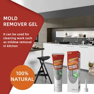 White Stain-Removing and Mold-Removing Household Gel for Walls, Bathrooms, Kitchens