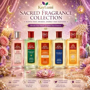 Mont St Michel Ambree Authentique Eau de Cologne - French Perfume with Amber & Hespended Notes Naturelle Classic Fragrance Floral Chypre Scent Parfume De Toilette