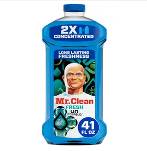 Mr. Clean 2X Concentrated Multi Surface Cleaner with Unstopables Fresh Scent 41 fl oz