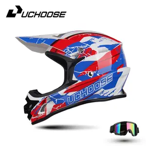 Uchoose  model 115Dirt Bike Helmet with  Lightweight ABS Shell  for Trail Riding and Motocross Priced Under 60 Dollars fashion