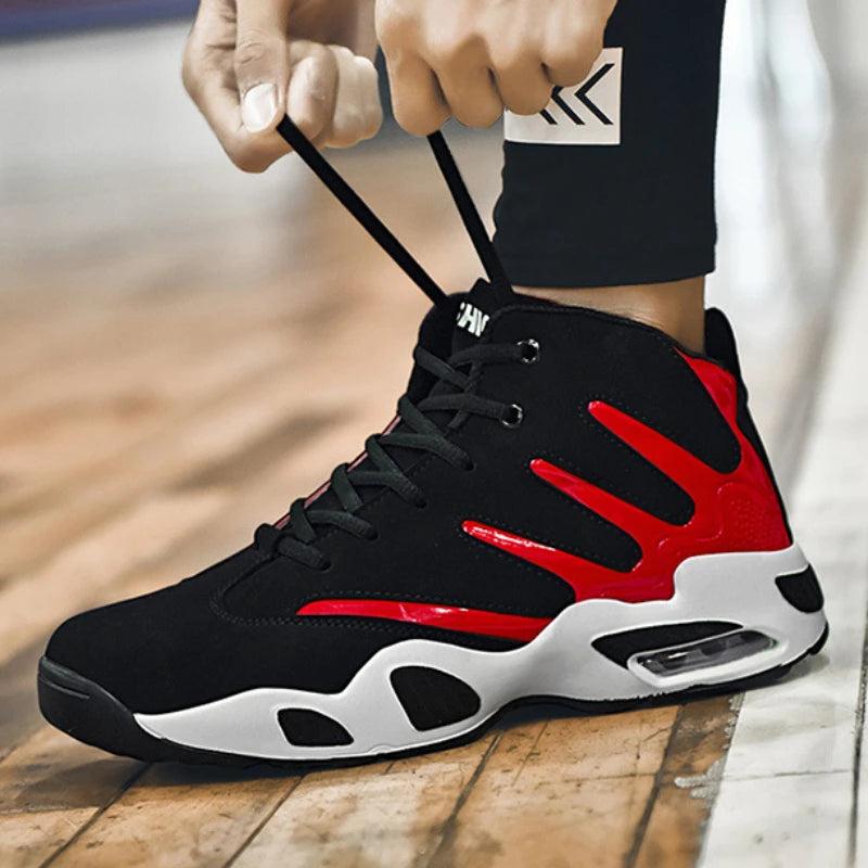 High Top Sneakers for Men Designer Multi Function Basketball Shoes Breathable Male Running Shoes Fashion Men Shoes High Quality