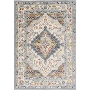 Livabliss AKR2300-23 2 x 3 ft. Ankara Machine Woven Rectangle Rug - Multi Color