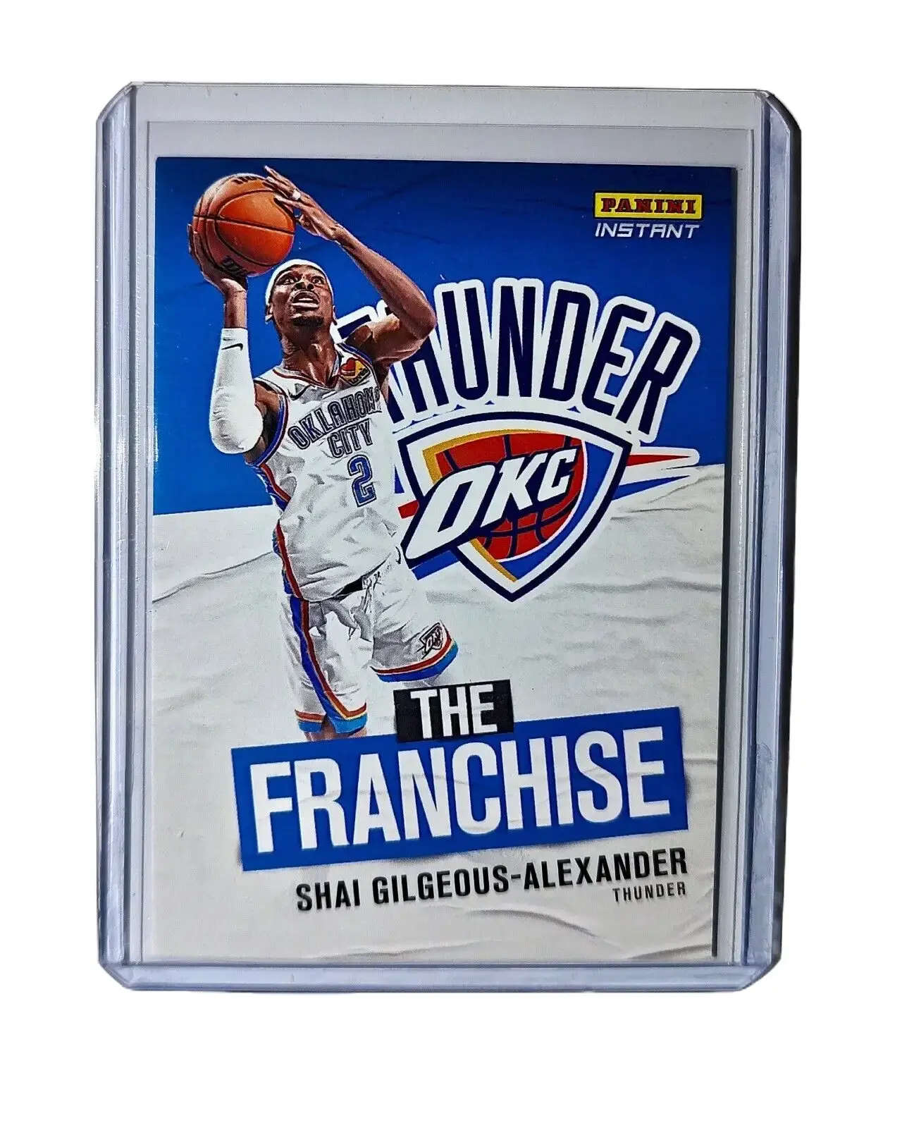 Shai Gilgeous-Alexander 2024-25 Panini The Franchise NBA #3 Card Thunder 1/234