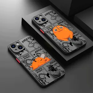 Phone Case for iPhone 17 Air 16 15 14 13 12 11 Pro Max Plus  Matte Anime C-Chainsaw M-Man B-Bochita  Cover