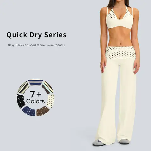 Tenwolf women’s casual athletic faux two-piece fitness set featuring a square back design, fold-over waist detail, and stylish yoga two-piece outfit,sohochic