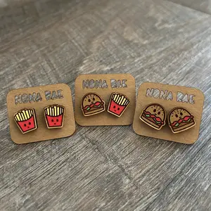 Fast Food Buddies Earrings