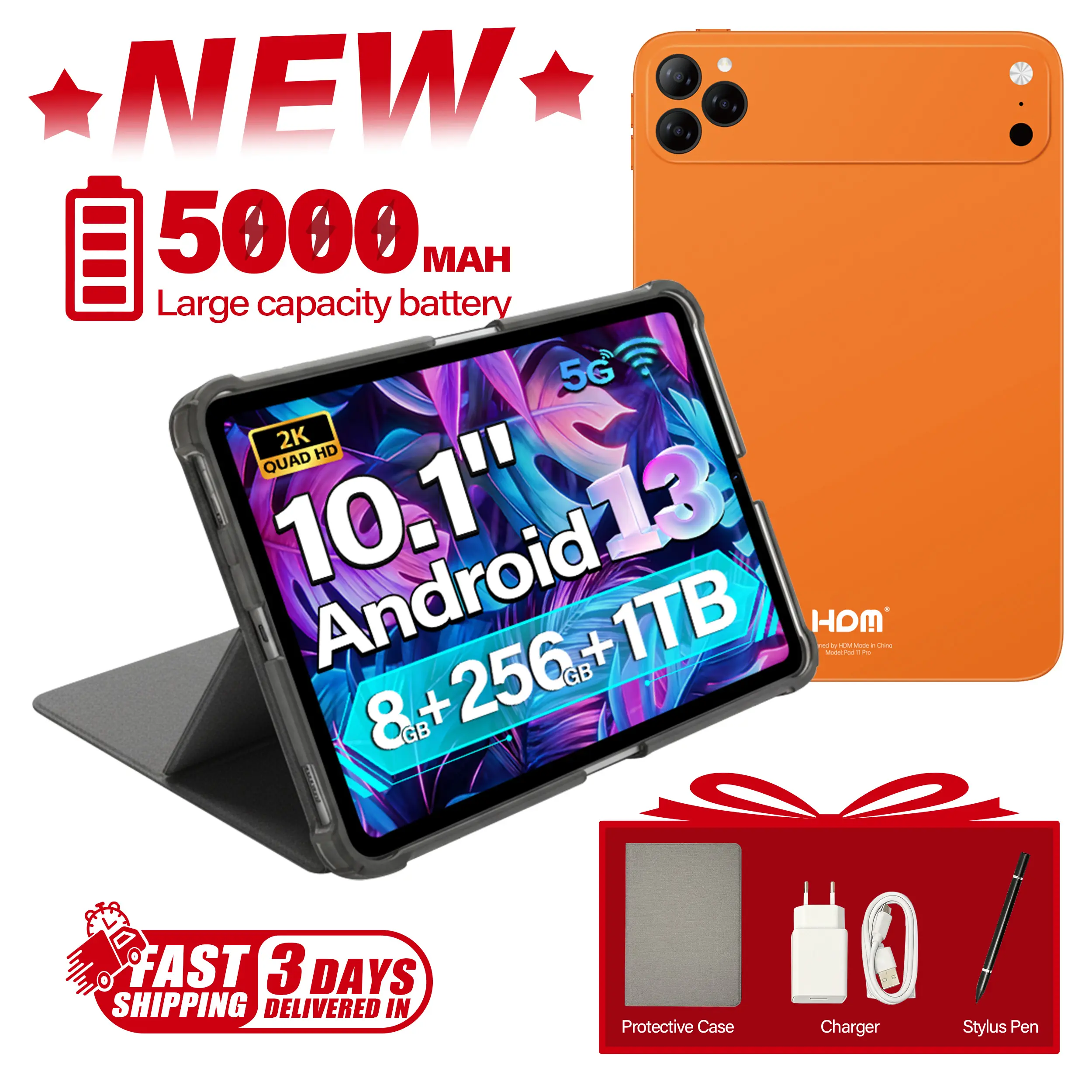 Graduation Gift Tablet Slim & Portable Android Tablet for Study, Work & Daily Use – Bonus Accessories Included Graduation Gift Tablet Slim & Portable Android Tablet for Study, Work & Daily Use – Bonus Accessories Included