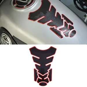 Universal Motorcycle Decal Stickers, 3D Fishbone Body Decoration, Soft Gel Motorcycle Modification Accessories, Customizable Bike Stickers