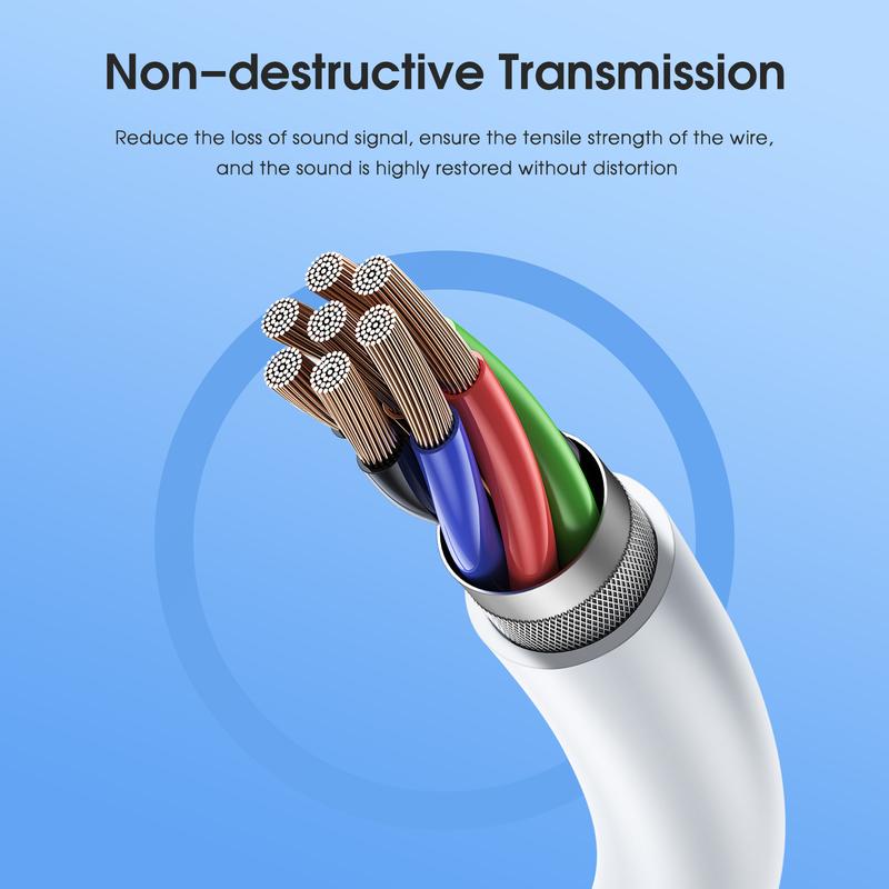 Type C Wired Earphones for iPhone 17/16/15 Series Galaxy Z Fold 7/6 S25 S24 S23, Google Pixel 9/8/7, In Ear USB C Earbuds [Microphone & Volume Control] Plug & Play Wired Headphones Audio Earplugs