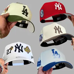 New Era MLB Dodgers Yankees Snapback Baseball Hat – 9FORTY Adjustable Curved Brim Cap for Men Women, 59FIFTY Fitted Trucker Hat, Urban USA Streetwear 2026, Retro Sports Fashion, Viral TikTok Everyday Style