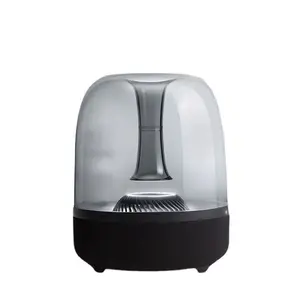 Harman Kardon Aesthetic Crystal Bluetooth Speaker, Wireless Desktop Mini Audio with Subwoofer, Compatible with Smartphones, Tablets