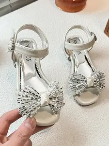 Fashionable Flower Decorated Sandals, Casual Comfortable Non-slip Sandals for Summer, Breathable Comfortable Shoes for Girls