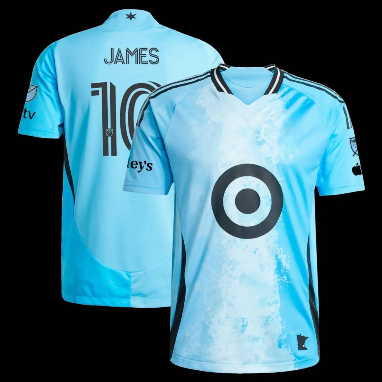 Unisex Soccer Minnesota Team Rodriguez 10 Galaxy 2025 CONVERGENCE On-Field Replica Jersey – Blue