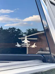 Duramax Airline Decal