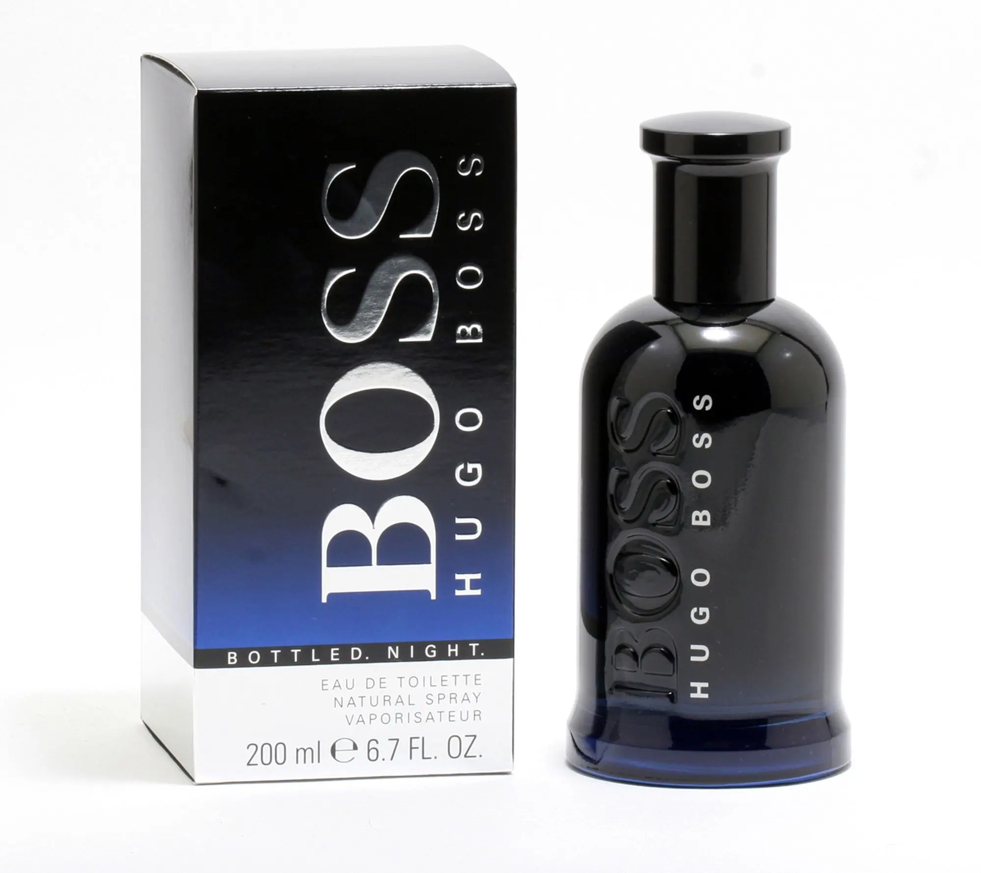 Boss Bottled Night Men By Hugo Boss Eau de Toilette 6.7 oz Boss Bottled Night Men By Hugo Boss Eau de Toilette 6.7 oz