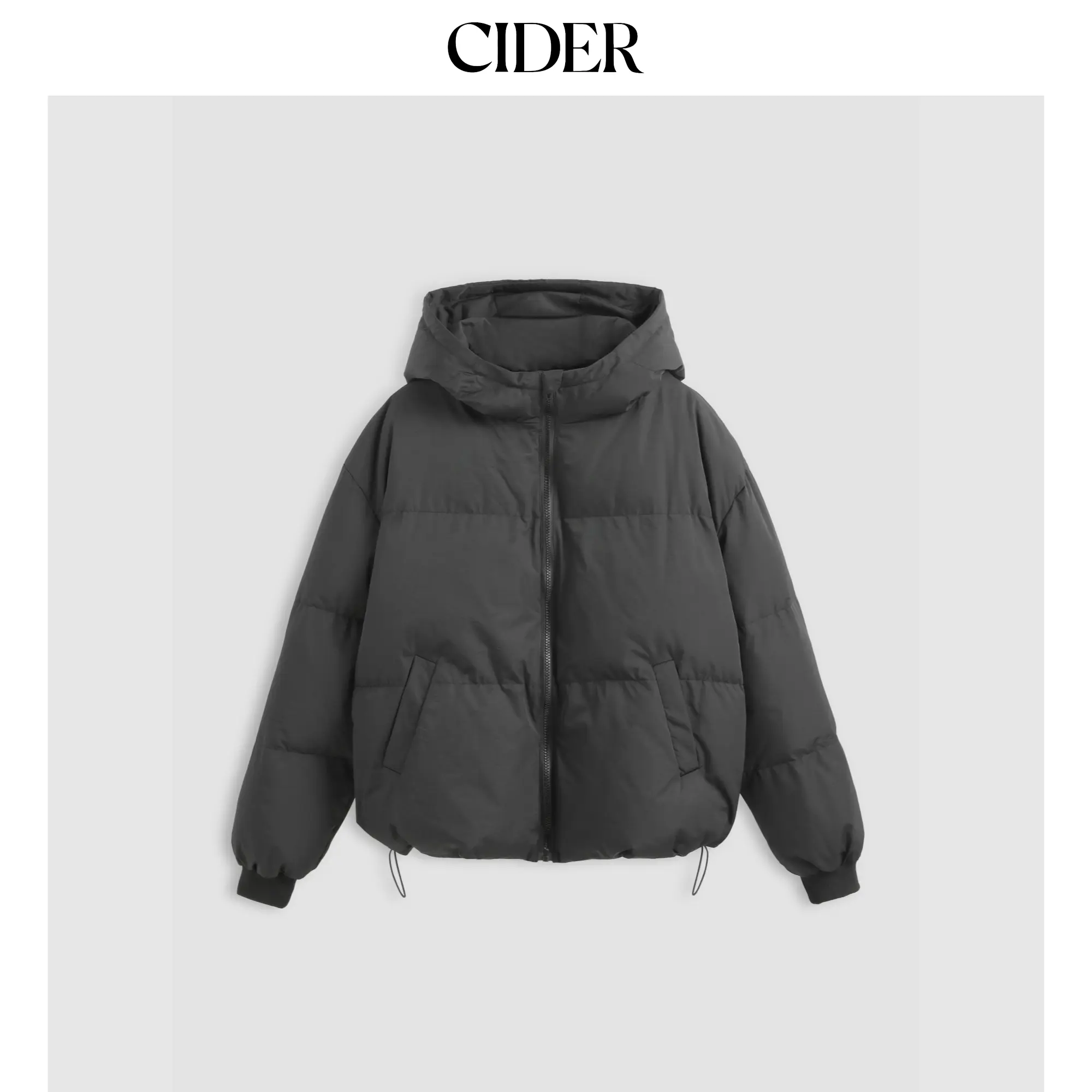 Cider [5 colors, size 0-26] Hooded Puffer Jacket