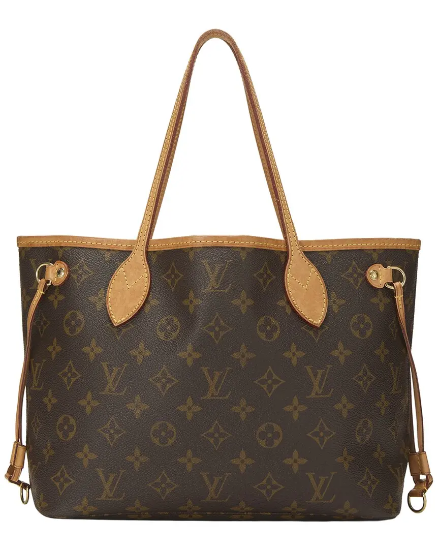 Louis Vuitton Brown Monogram Canvas Neverfull PM (Authentic Pre-Loved)
