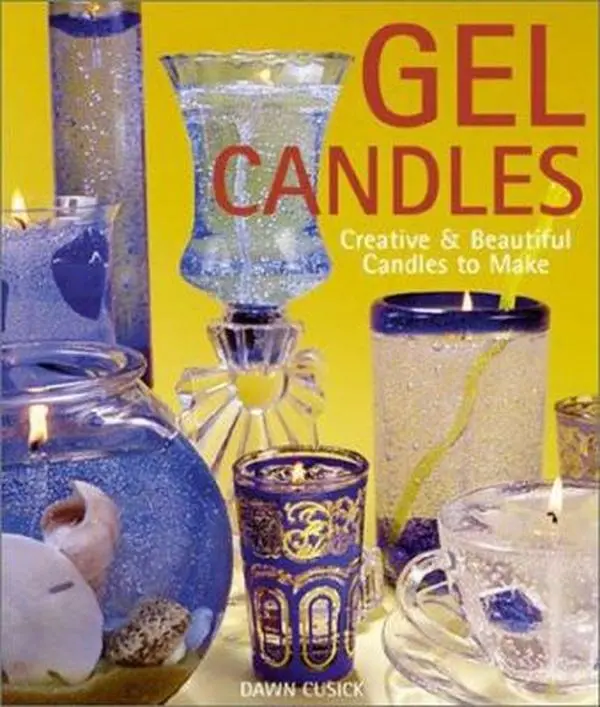 USED Book - Gel Candles: Creative & Beautiful Candles to Make by Dawn Cusick (Paperback) - english