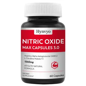 Nitric Oxide Max 3.0 Athlete Formula with AAKG & L-Citrulline, Boost Energy & Workout Endurance