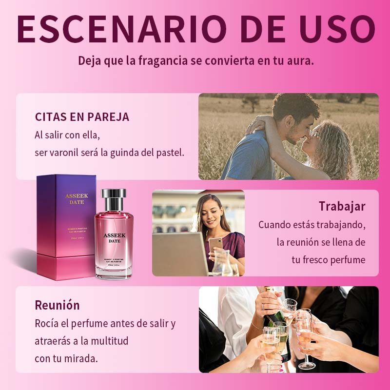 ASSEEK Fragrance Collection  Oceanic Scent  Woody Amber Fragrance  Long-Lasting Floral Notes  Infused with Sicilian Citrus and Jasmine Essential Oil  The Perfect Choice for Dates, Daily Life and Parties