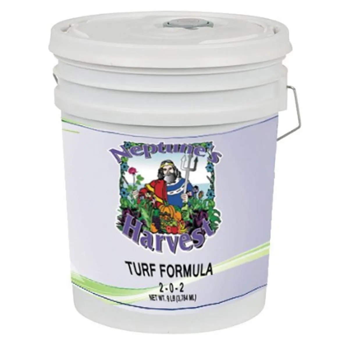 212 MAIN Premium Fertilizer, Neptune's Harvest 5-Gal Turf Formula Garden Soil Fertilizer for Home Improvement Gardening