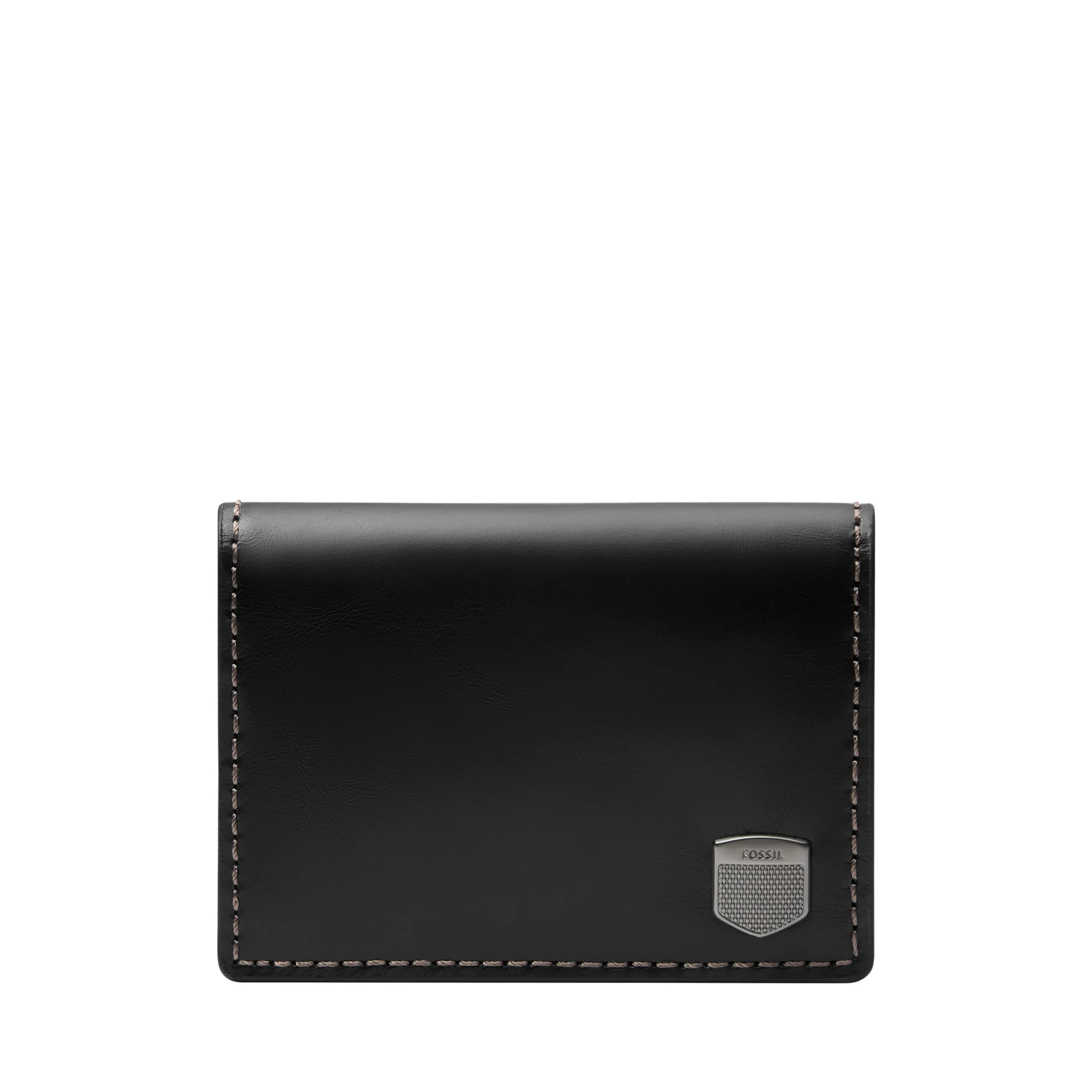 Fossil Men's Hayes Leather Card Case Bifold