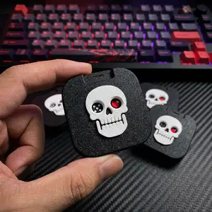"Good Luck" Premium Skull Fidget EDC | Magnetic Face-Changing Slider for Gamers & Stress Relief