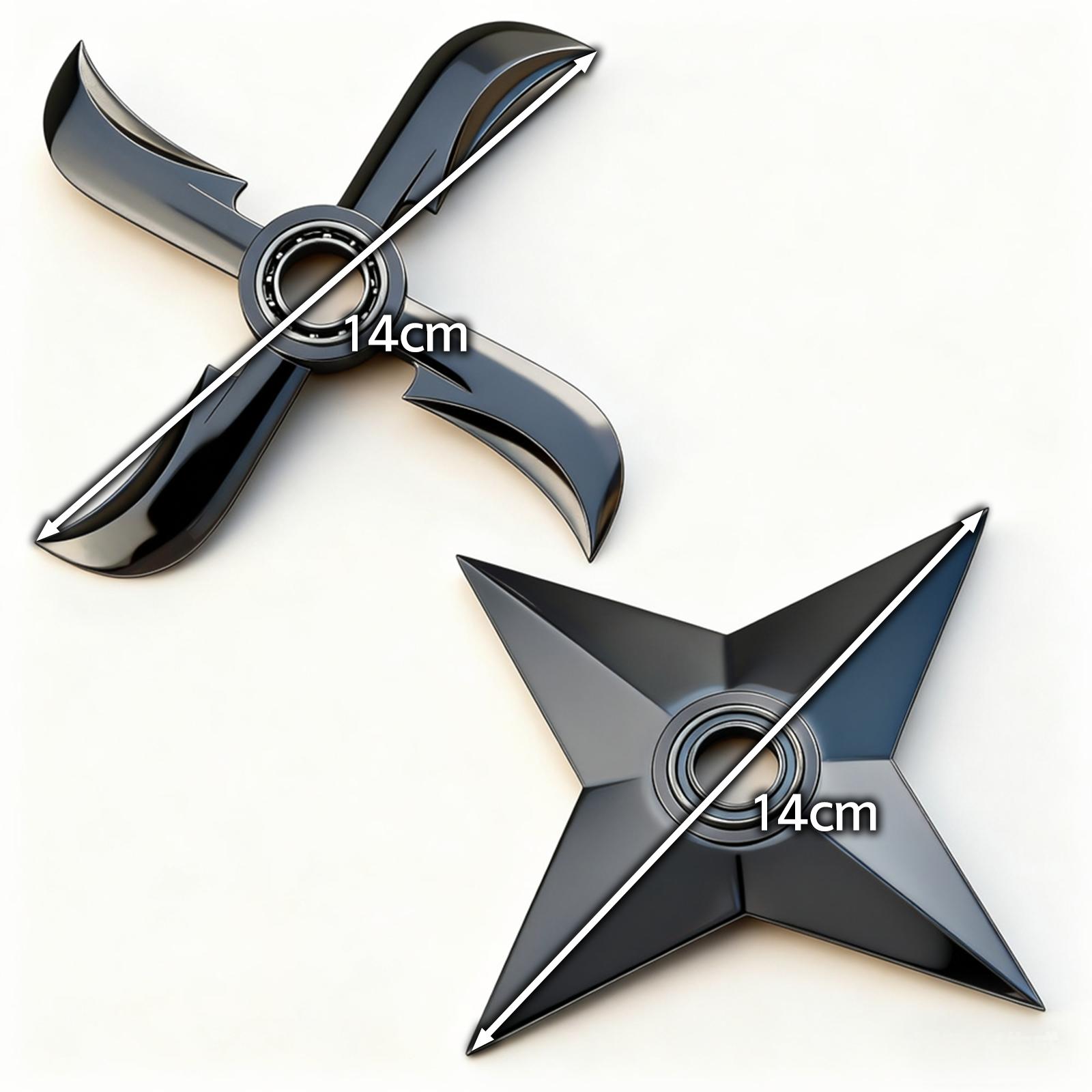 Rotating Fidget Spinner Desk Toy for Stress Relief Smooth Finger Spinner for Anxiety Focus with Naruto Design