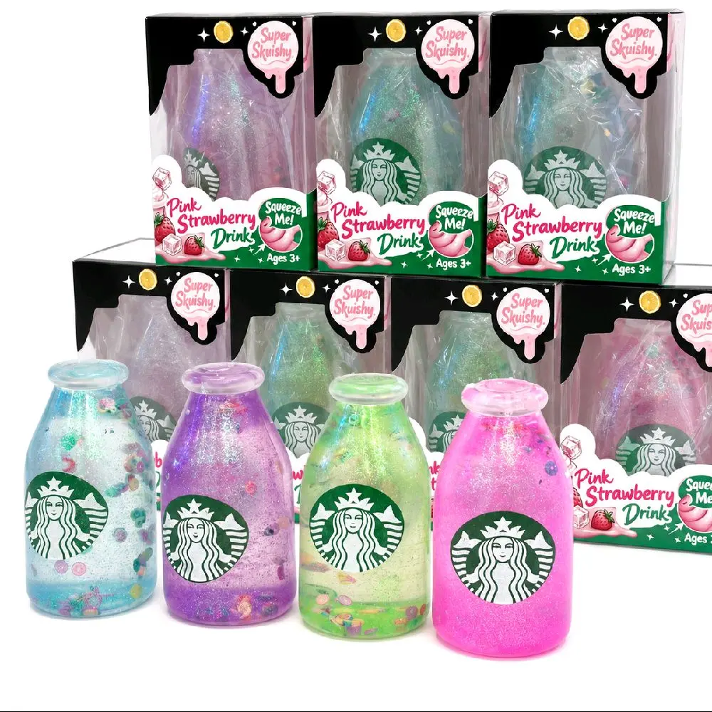 Starbucks Glitter Jug Squishy